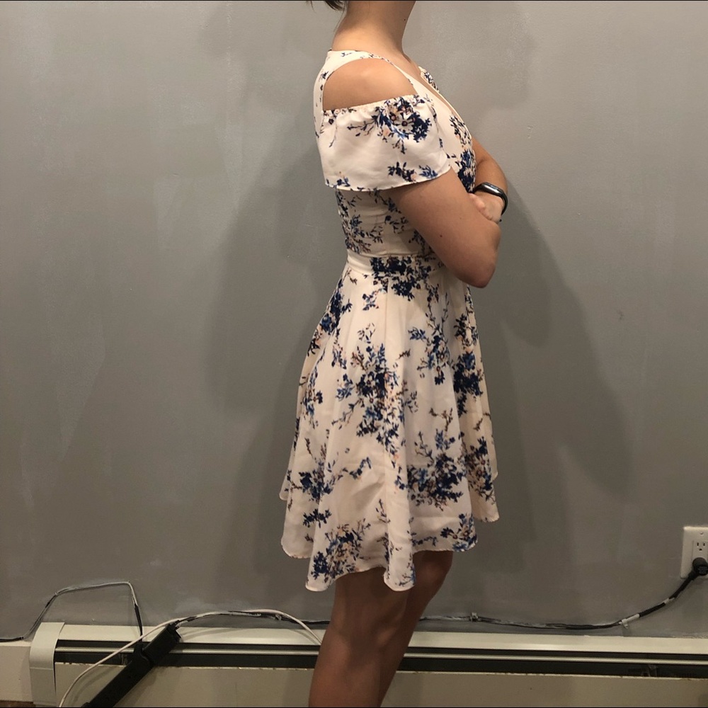 Ali & Jay Chasing Butterflies Cold Shoulder Dress - Picture 4 of 5